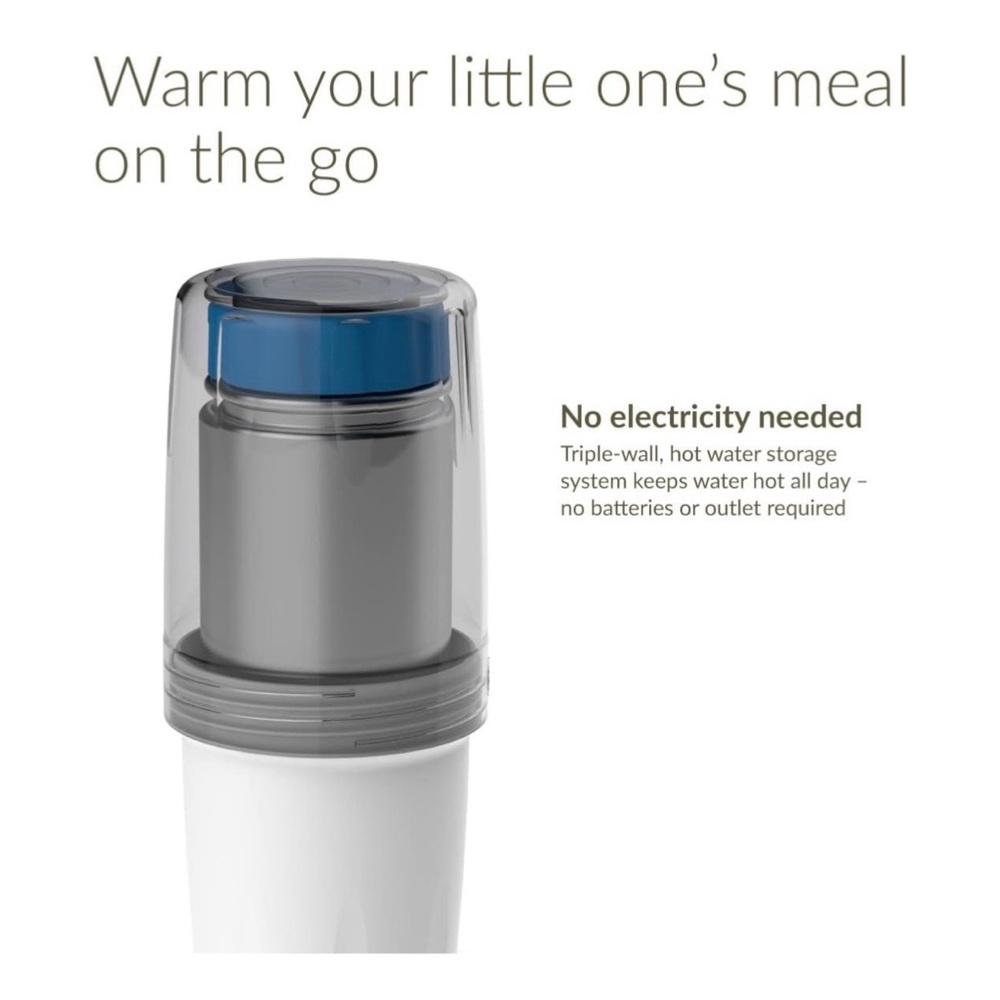 Kiinde compact travel bottle warmer